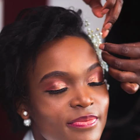 Maquillage de mariée par Joy Madi